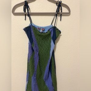 Urban Outfitters XS Abstract Mini Dress